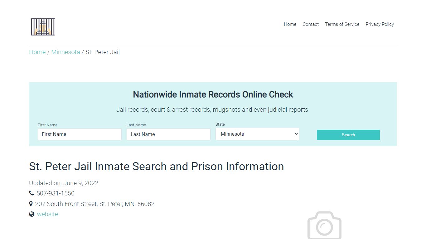 St. Peter Jail Inmate Search, Visitation, Phone no ...